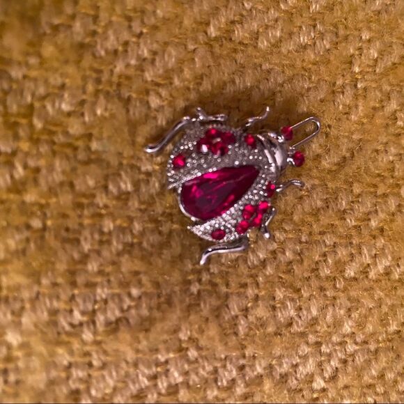 Bundle: 5 Vintage Rhinestone Little Bug Hairpins! - Picture 10 of 16